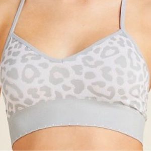 Anthropologie safari t-back bralette